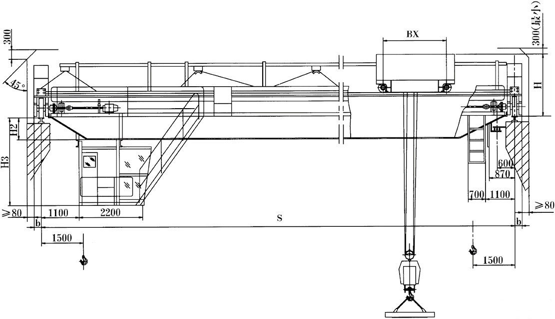 QL型電磁掛梁橋式起重機(jī)簡圖.jpg