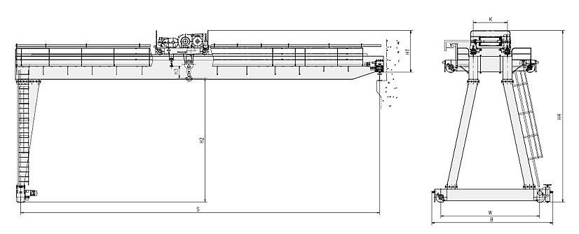 MGB型雙主梁半門式起重機結構簡圖.jpg